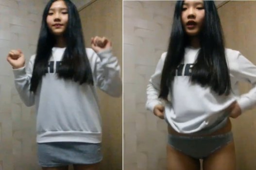 Cô gái trẻ khêu gợi khoe sắc đẹp quyến rũ