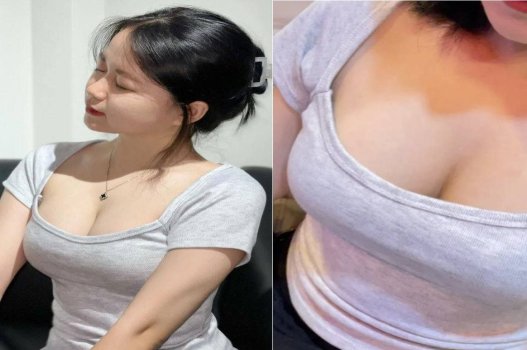 Em học sinh ngực to được bạn trai chăm sóc tận tình