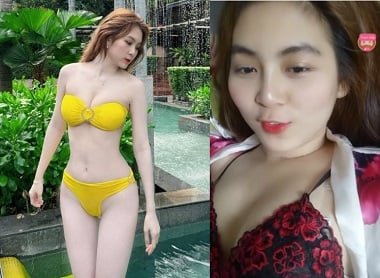 TikToker nóng bỏng với chiếc vú khủng của Trân
