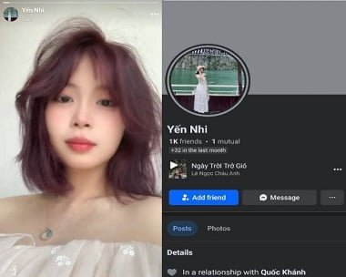 Yến Nhi bị địt từ phía sau