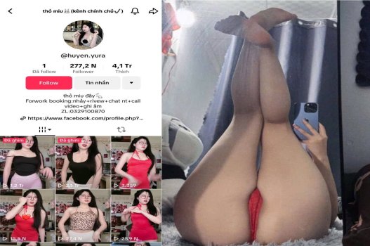 Thỏ Miu quyến rũ khiêu gợi khiến anh không thể kìm nén